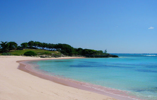 Beautiful Bahamas beach.